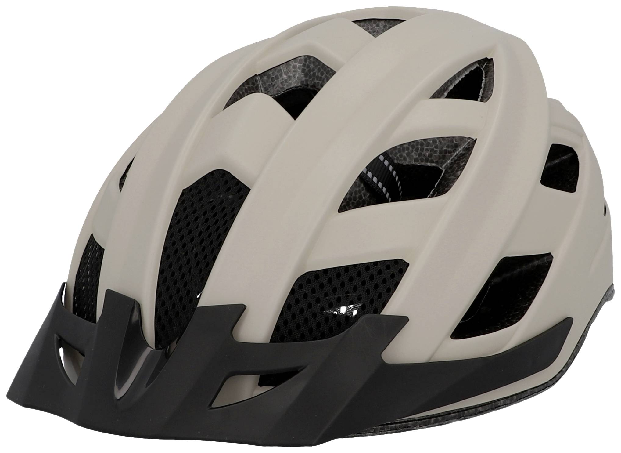 Велосипедний шолом FISCHER FAHRRAD Urban Plus Dallas L/XL бежевий Розмір одягу=L/XL Обхват голови=58-61 см