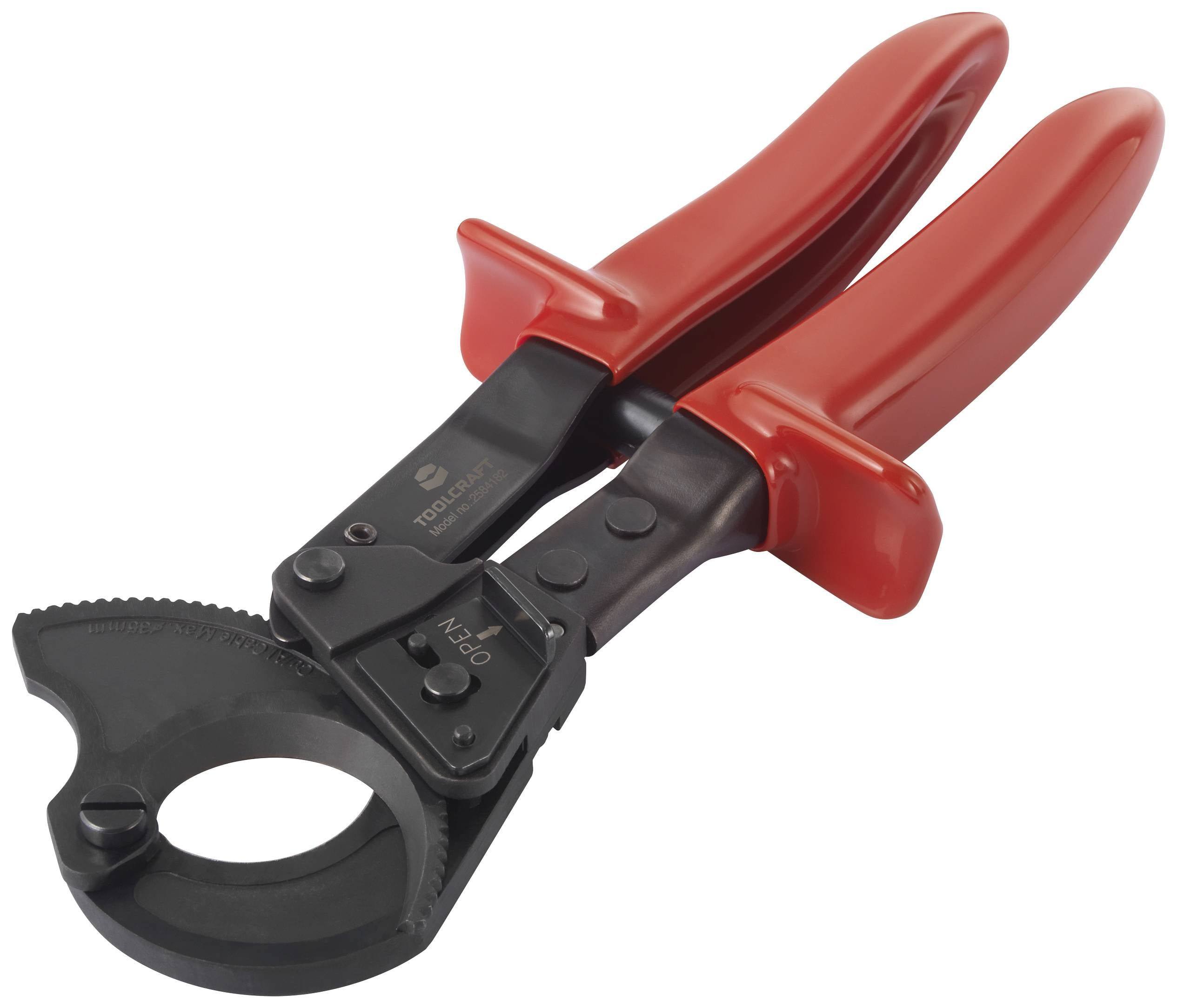 Кусачки для кабелів TOOLCRAFT TO-7752546 з тріскачкою 260 мм