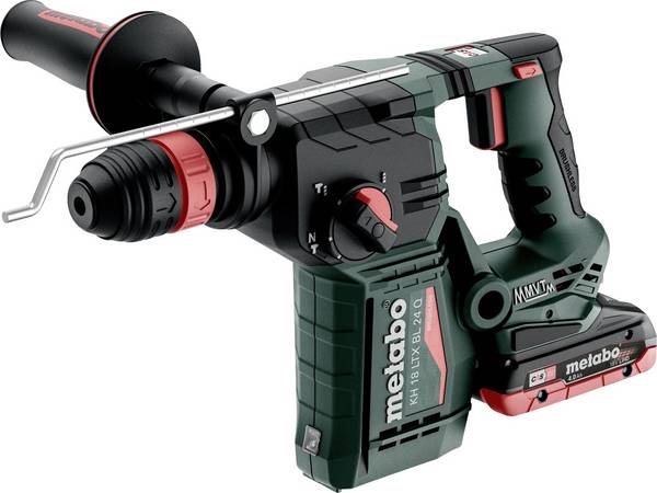 Metabo KH 18 LTX BL 24 Q SDS-Plus-Młot wielofunkcyjny, akumulatorowy 18 V 4.0 Ah