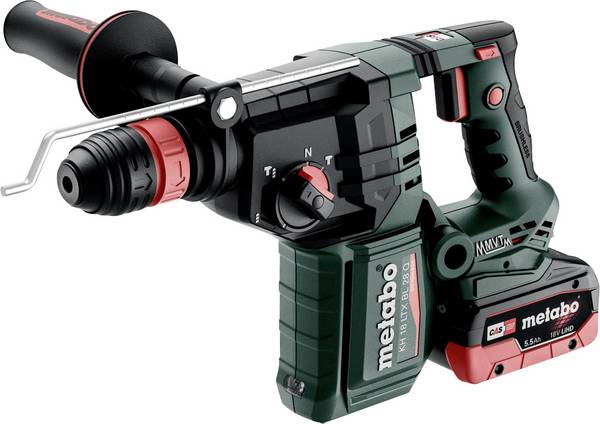 Metabo KH 18 LTX BL 28 Q SDS-Plus-Młot wielofunkcyjny, akumulatorowy 18 V 5.5 Ah