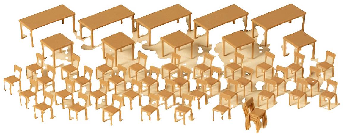 Auhagen 41671 Столи, стільці H0 Аксесуари