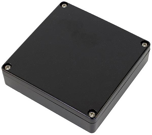 Hammond Electronics 1551WXBK Obudowa uniwersalna 80 x 80 x 22 ABS czarny 1 szt.