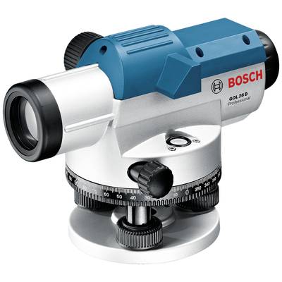 Niwelator optyczny Bosch Professional GOL 26D + BT 160 + GR 500 0601068002 Maksymalny zasięg: 100 m
