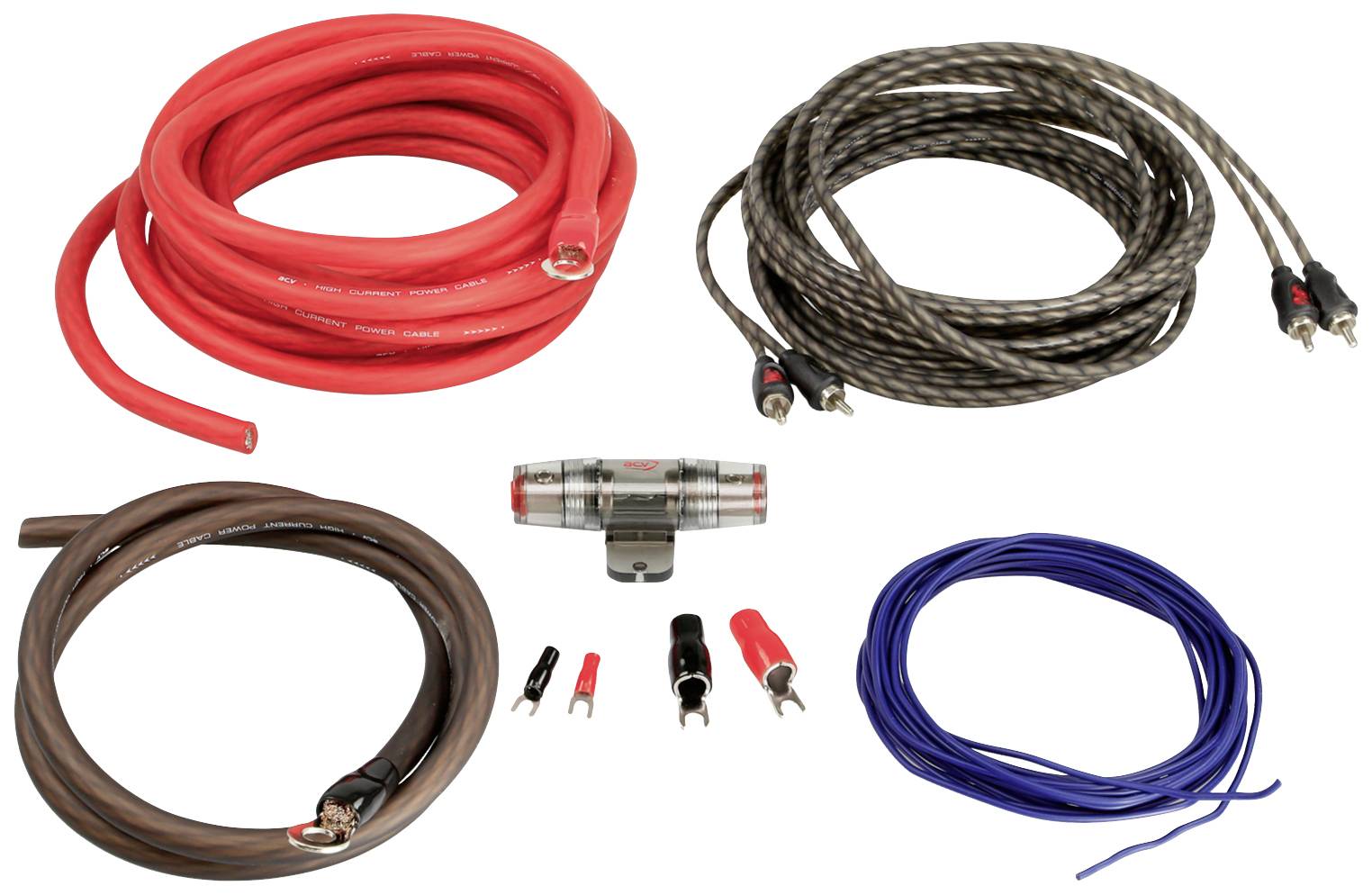 Комплект підключення підсилювача ACV LK-20 для автомобільного HiFi 20 мм²