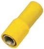 Intercable 180939 4 mm² 6 mm² Średnica pina: 6 mm z pełną izolacją żółty 100 szt.