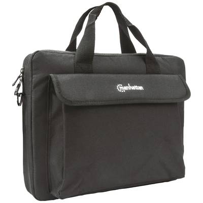 Torba na laptopa Manhattan 439893 439893, 35,8 cm (14,1") , (S x W x G) 370 x 290 x 65 mm, czarny