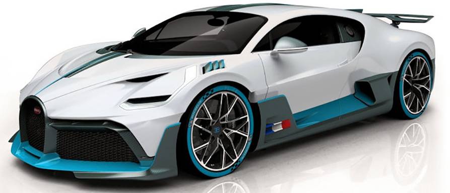 Модель автомобіля Maisto Bugatti Divo 1:24