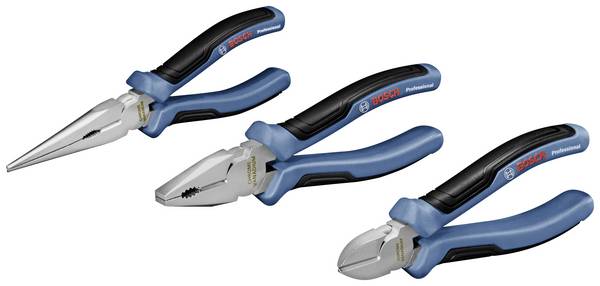 Zestaw szczypiec Bosch Professional Bosch Power Tools 1600A016BG, do warsztatu, 3 szt.