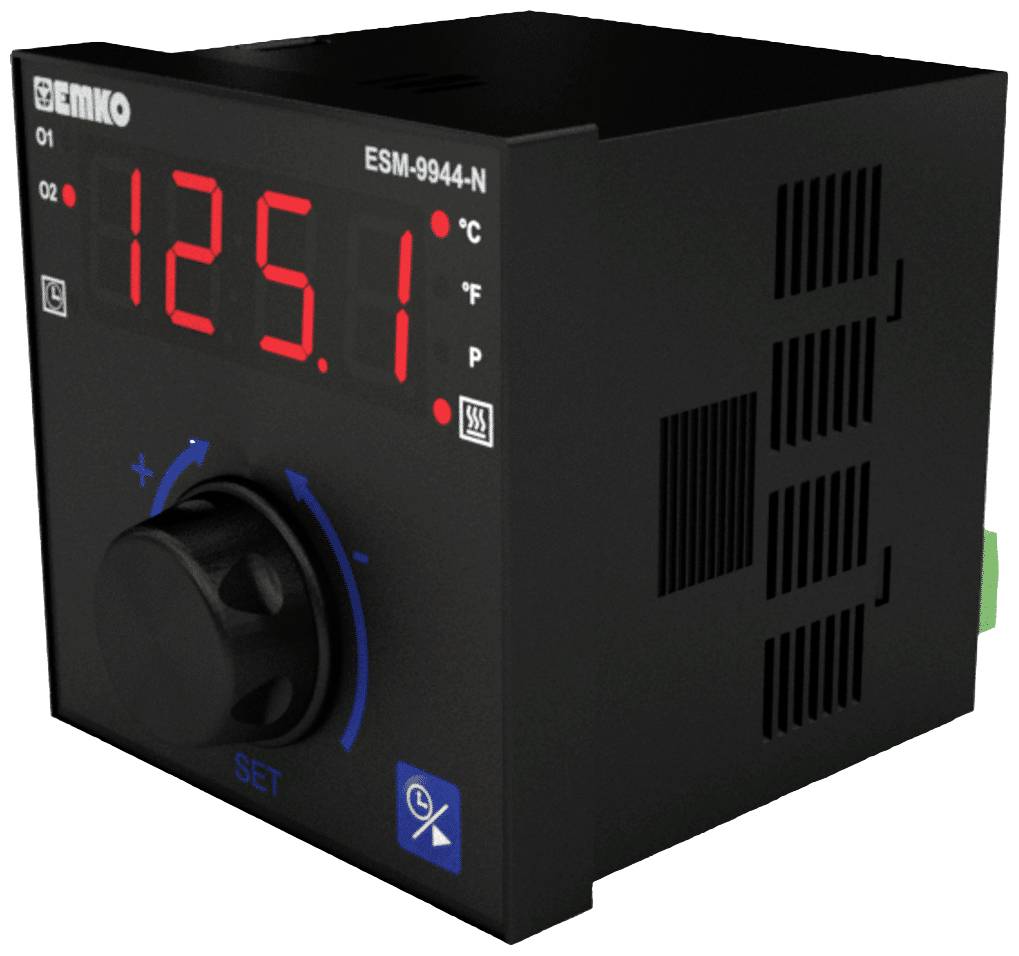 Термостат Emko ESM-9944-N Pt100 -200 до +1700 °C Реле 5 A (Д x Ш x В) 100 x 96 x 96 мм