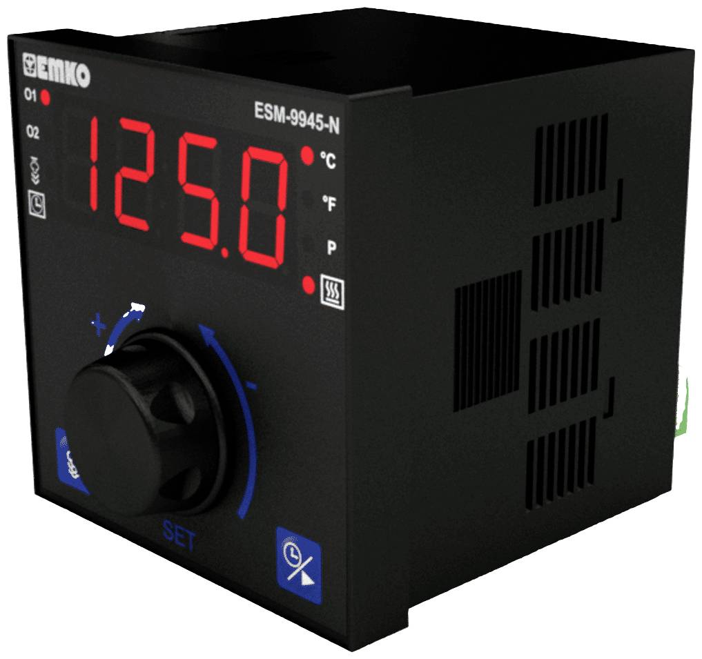 Термостат Emko ESM-9945-N Pt100 -200 до +1700 °C Реле 5 A (Д x Ш x В) 100 x 96 x 96 мм