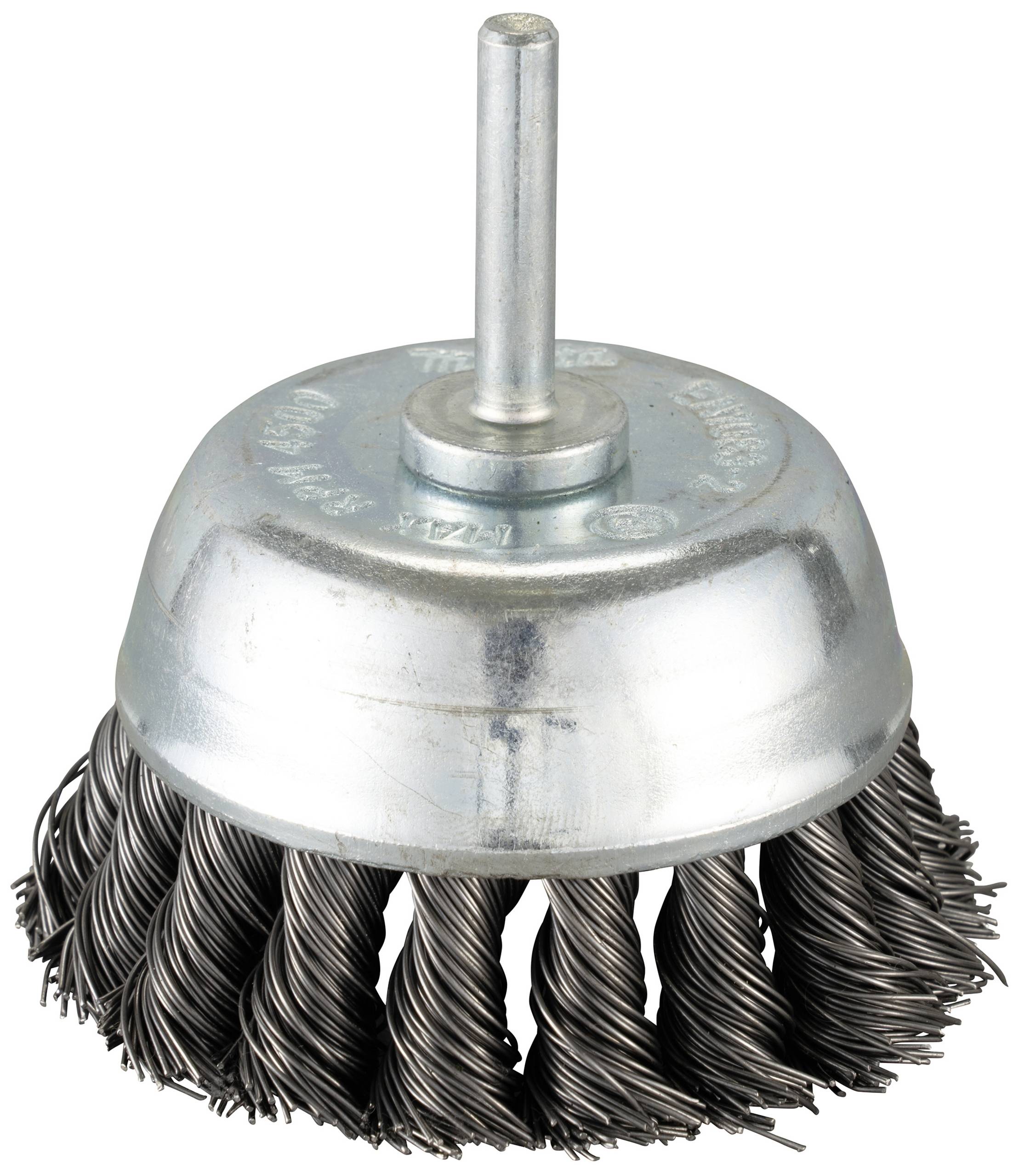 Чашкова щітка Makita, сталева, кругла, хвостовик, 75 мм D-73807 1 шт.