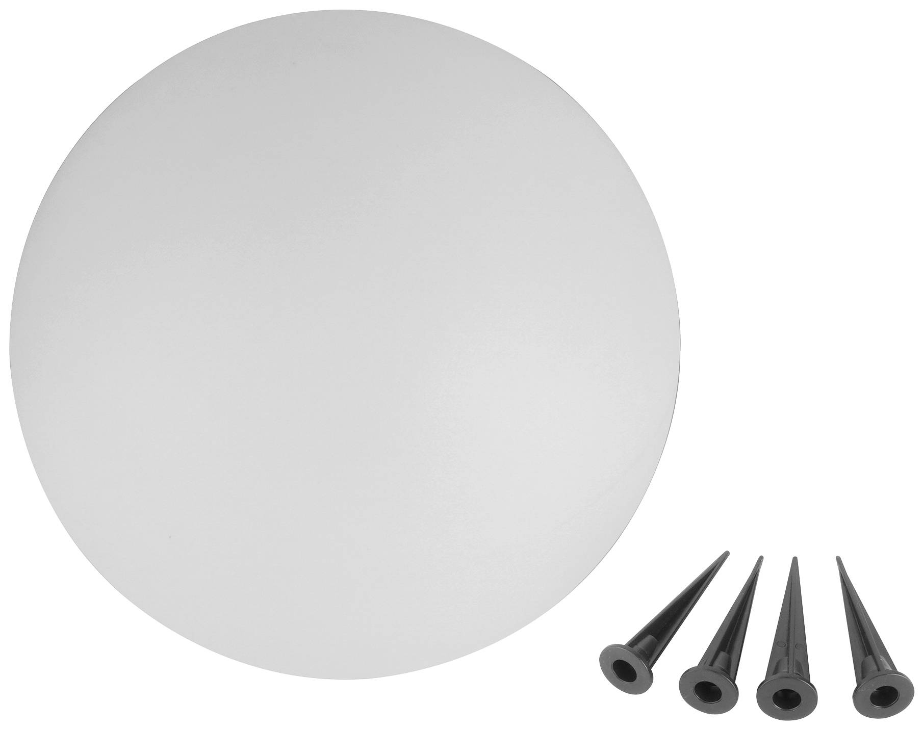 Декоративна сонячна лампа Müller-Licht тонована Calluna Solar 25 см, біла+кольорова 404072 0,5 Вт 20 лм