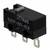Czarny mikroswitch z trzema złotymi pinami z napisem 'D2F-01-D3'.