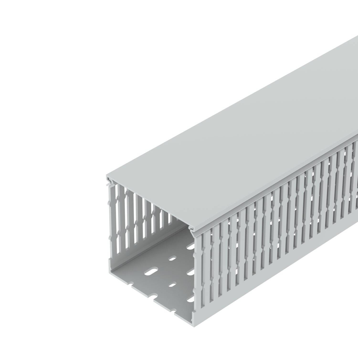 Kanał na wiązki OBO Bettermann HFVDK 100100 lgr 6132576 Element górny (D x S x W) 2000 x 100 x 100 mm 8 szt.