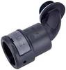 Fränkische Rohrwerke 4890713900 AEPA-48M63PB Złącze śrubowe do węża czarny M63 x 1.5 48 mm 90° 4 szt.