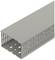 Szary kanał kablowy z otworami wentylacyjnymi po bokach, przeznaczony do organizacji i zabezpieczania przewodów wewnątrz pomieszczeń.