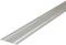 Długi, srebrny, prostokątny pasek metalowy, prawdopodobnie linijka lub szyna, o gładkiej powierzchni i ostrych krawędziach.