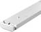 Prostokątne, podłużne urządzenie w kolorze białym. Po jednej stronie widoczne są złącza. Może to być element techniczny.