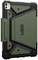 Wytrzymała, zielona obudowa na tablet firmy UAG o stylizowanym designie, zapewniająca dodatkową ochronę i stabilność.