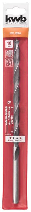 Спіральний свердлильник по дереву kwb 511810 1 шт.