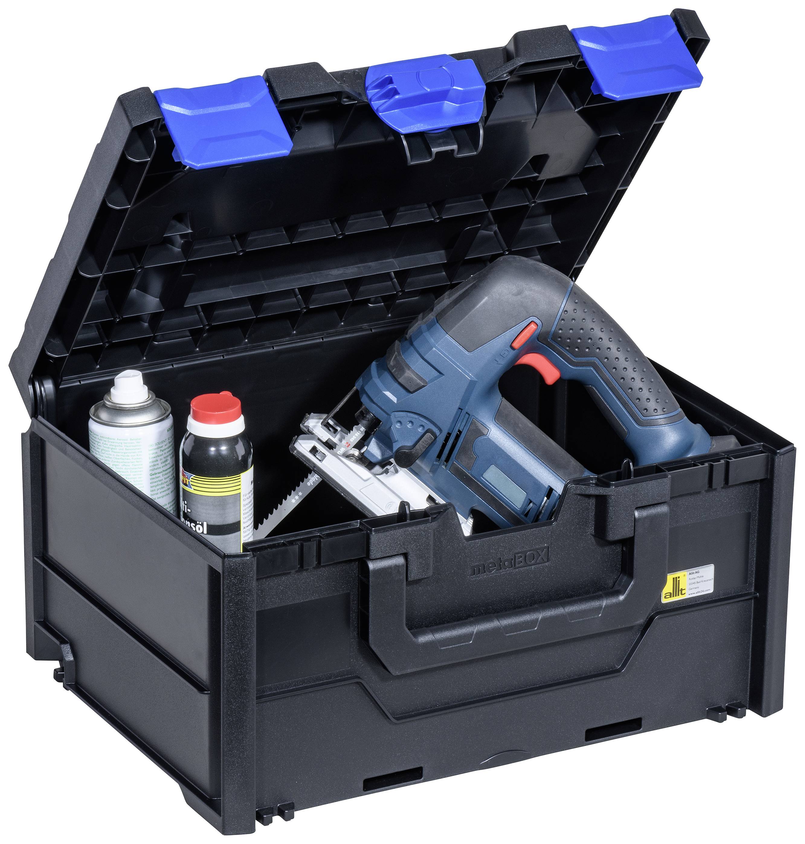 Кейс для інструментів без комплектації Allit EuroPlus MetaBox 215 454430