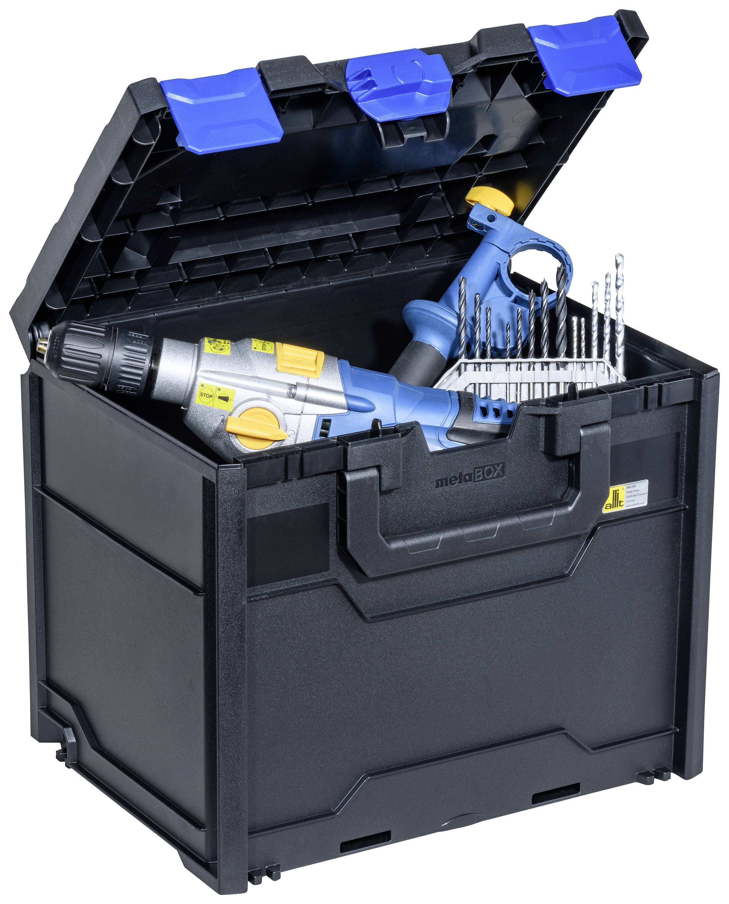 Кейс для інструментів без обладнання Allit EuroPlus MetaBox 340 454440