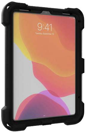 Tablet z wytrzymałą czarną obudową wyświetla ekran startowy z godziną '9:41' i datą 'Wtorek, 10 września'.