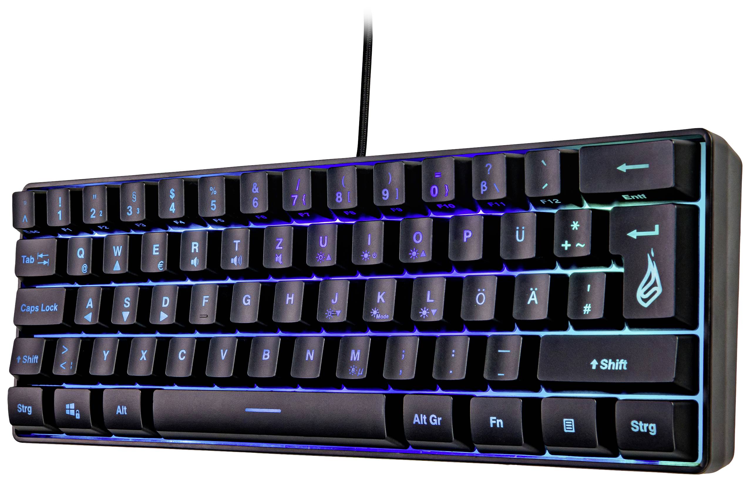 Ігрова клавіатура Surefire Gaming KingPin X1, німецька, QWERTZ
