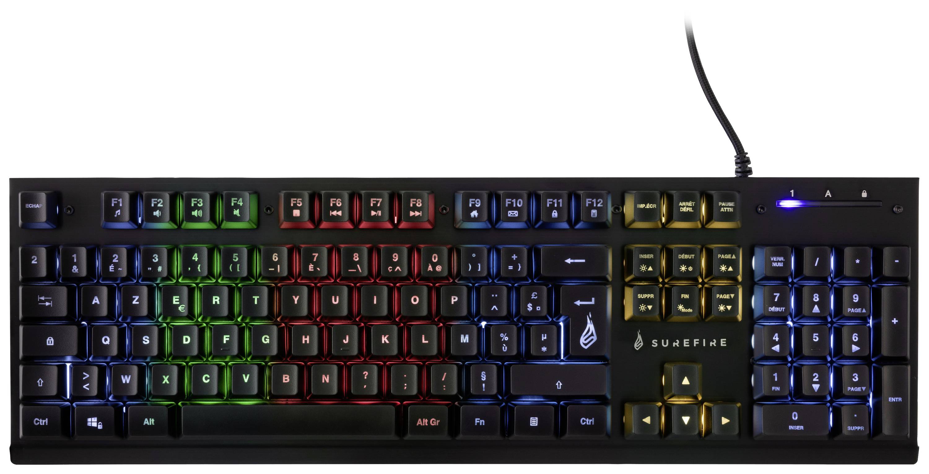 Ігрова клавіатура Surefire Gaming KingPin X2 AZERTY