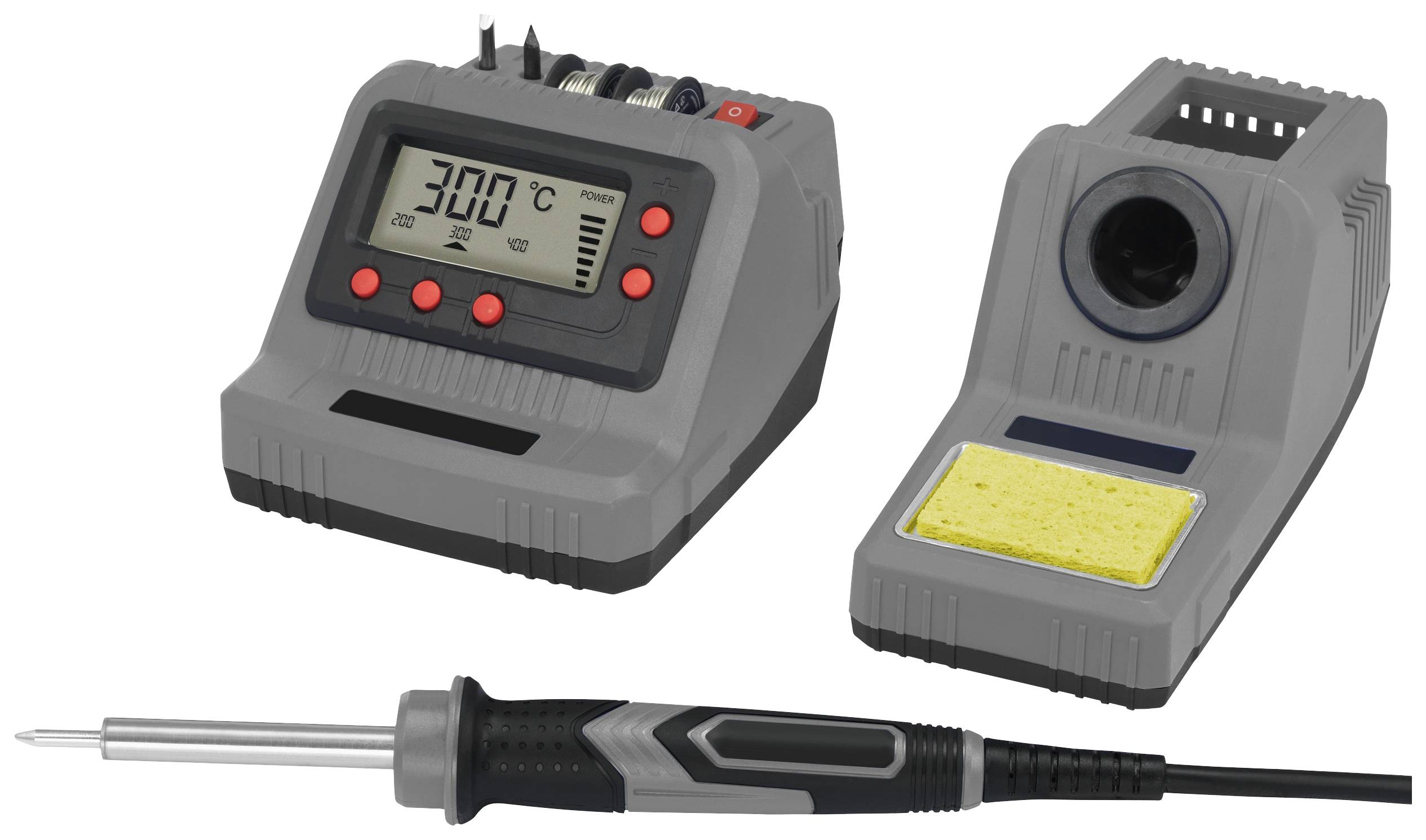 Паяльна станція LSL-450 LSL-450 60 Вт 200 - 450 °C, включаючи олово