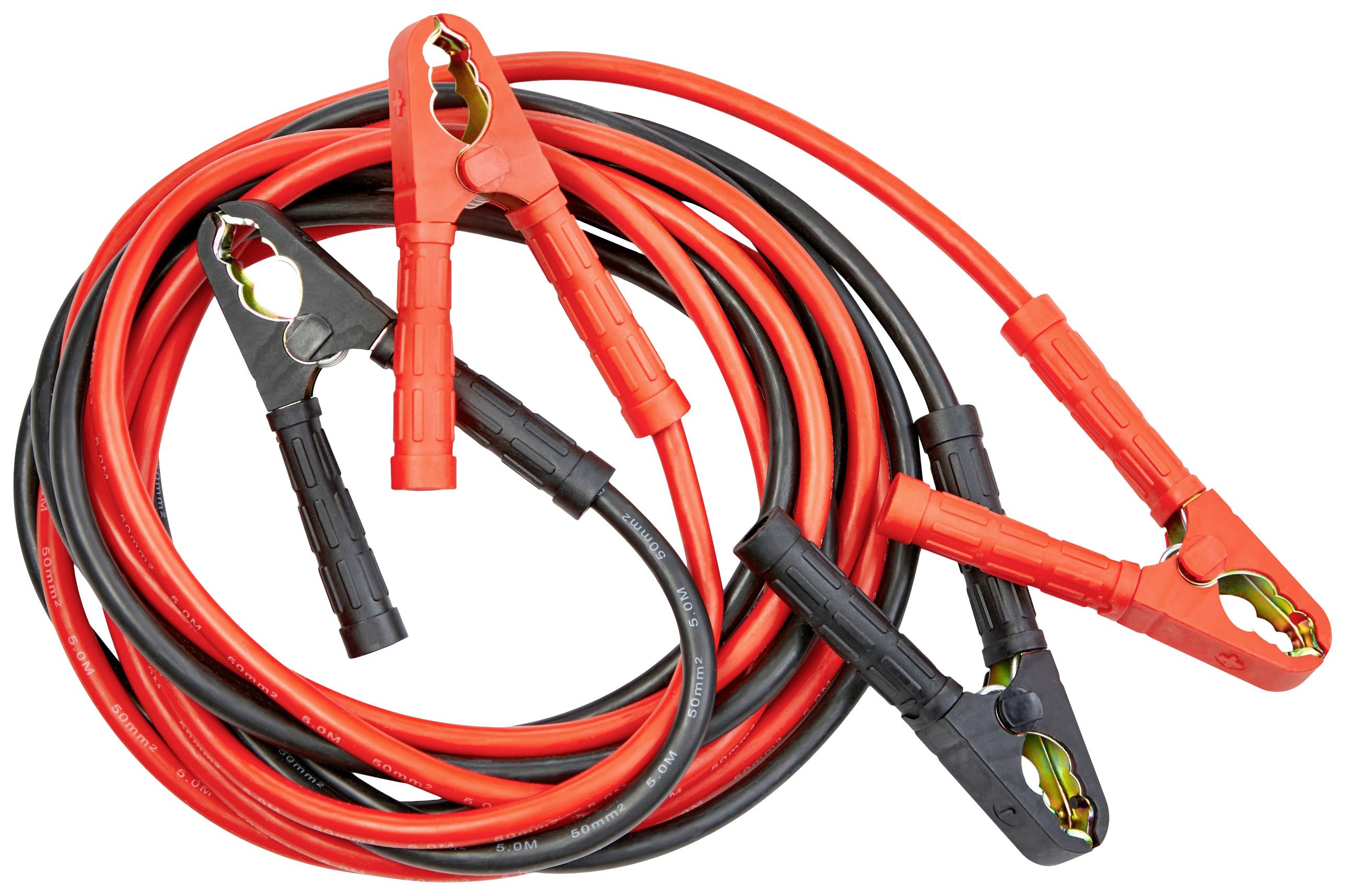 Osram Automotive BATTERYstart STARTER CABLE 500A Кабелі-перемички 50 мм², алюміній (з мідним покриттям) 5 м з пластиковими затиска