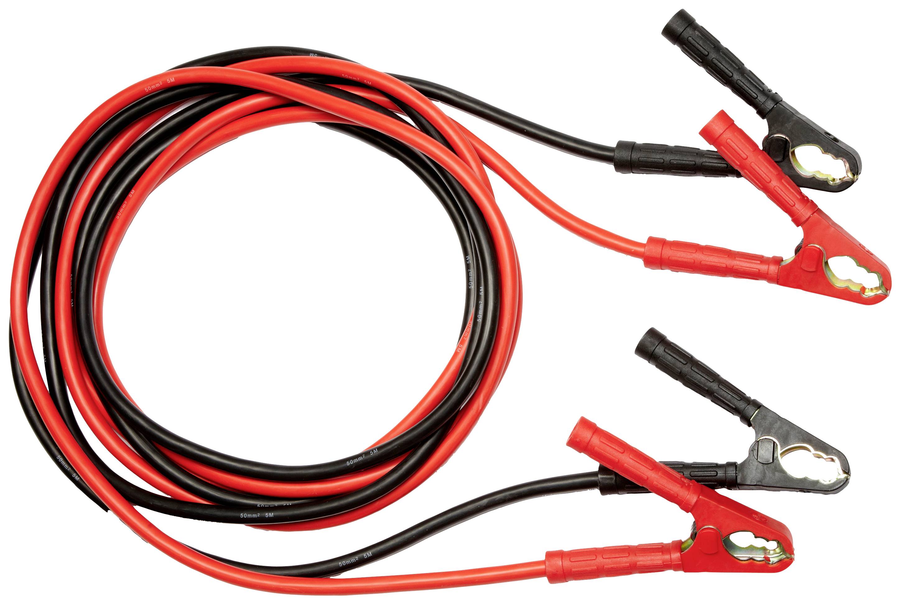 Osram Automotive BATTERYstart STARTER CABLE 500A Кабелі-перемички 50 мм², алюміній (з мідним покриттям) 5 м з пластиковими затиска