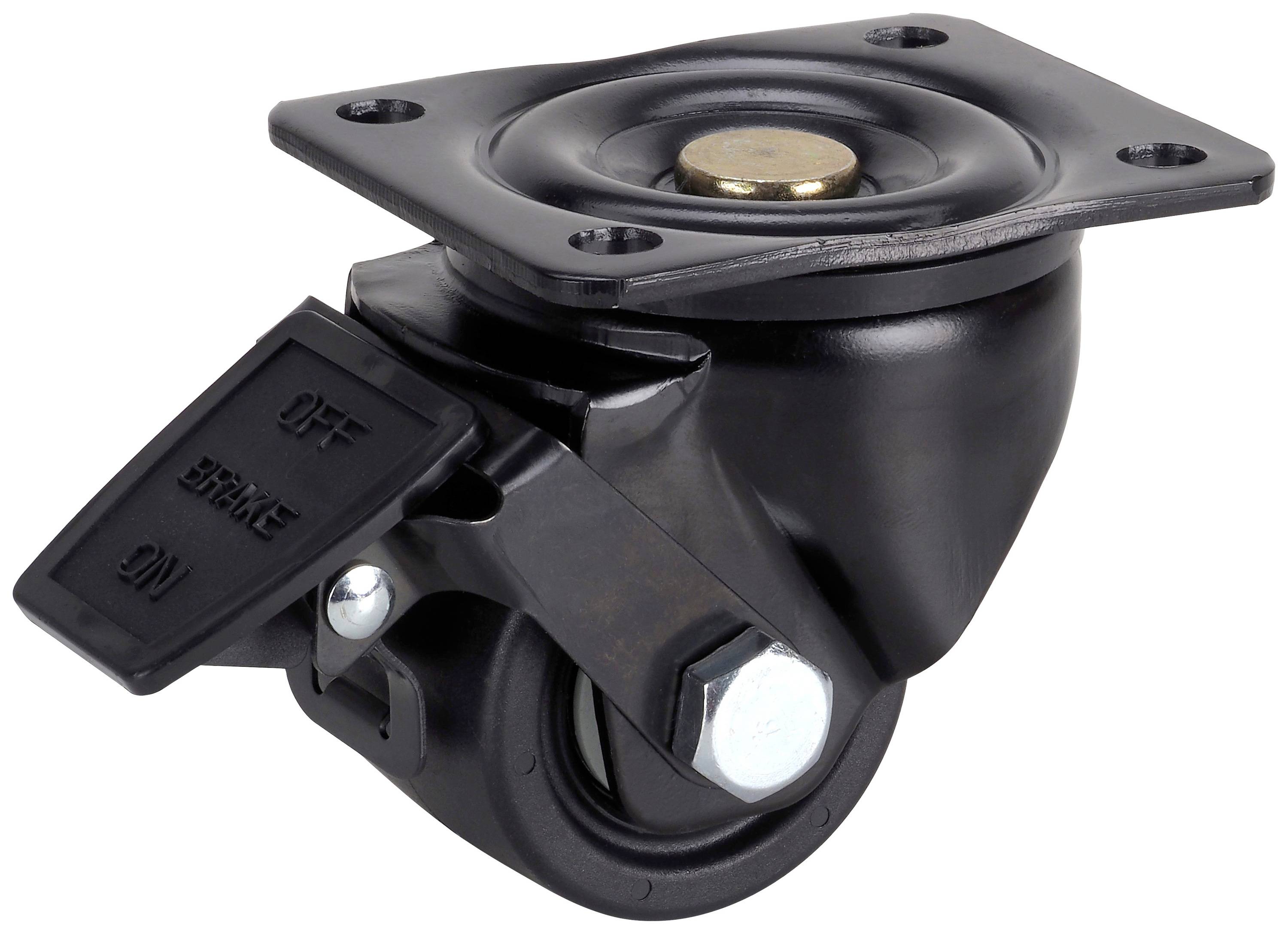 dörner + helmer 735655 735655 Поворотное колесо Диаметр колеса: 50 мм Максимальная нагрузка: 300 кг 1 шт.