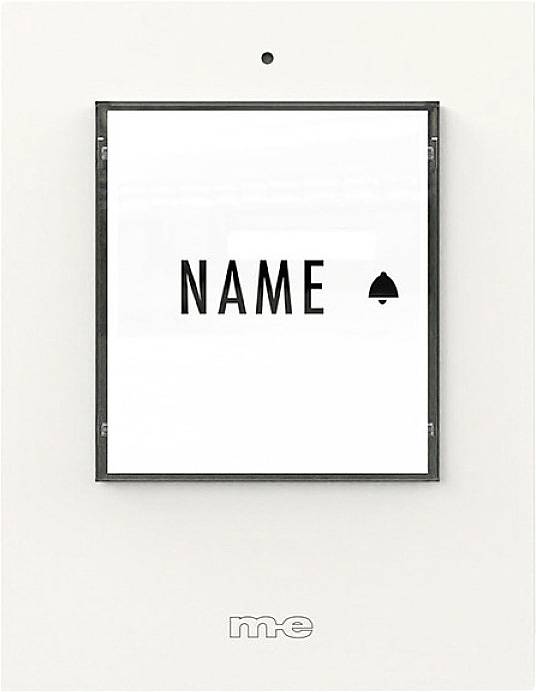 m-e modern-electronics 41356 Радіодзвінок-передавач з підсвічуванням та назвою