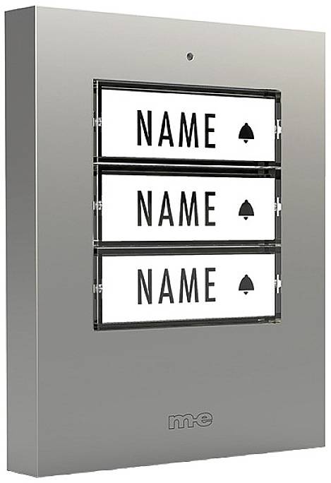 m-e modern-electronics 41306 Радіодзвінок-передавач з підсвічуванням та назвою