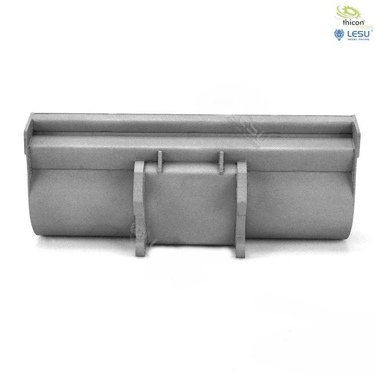 Szary model wywrotki z szczegółową strukturą, odpowiedni do specjalistycznych modeli zabawkowych pojazdów budowlanych.