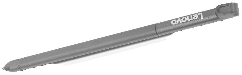 Szary rysik ze ściętą końcówką, kompatybilny z urządzeniami Lenovo.