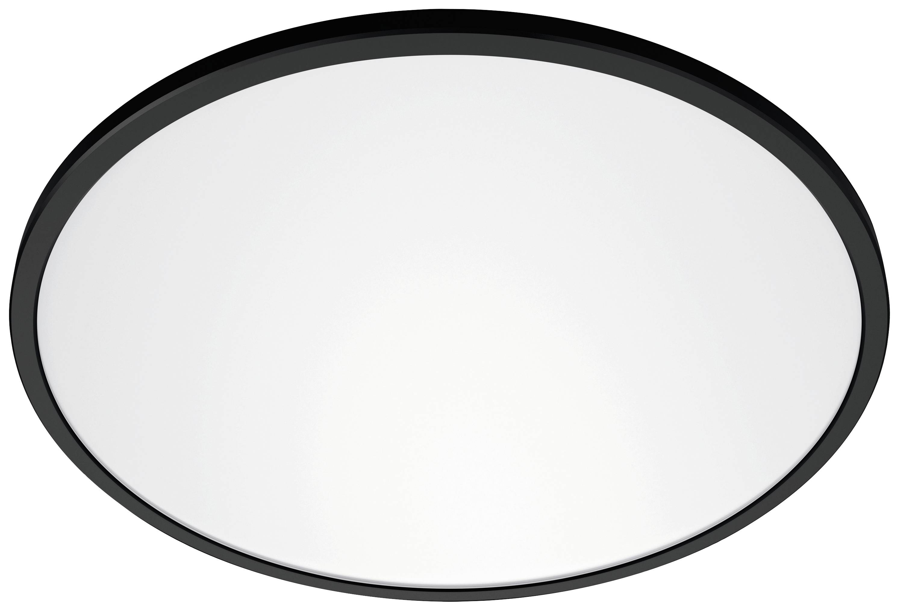 Світлодіодний стельовий світильник WiZ SuperSlim WiZ Ceiling 22W B RD 27-65K TW 8719514554955 22 Вт 2450 лм чорний