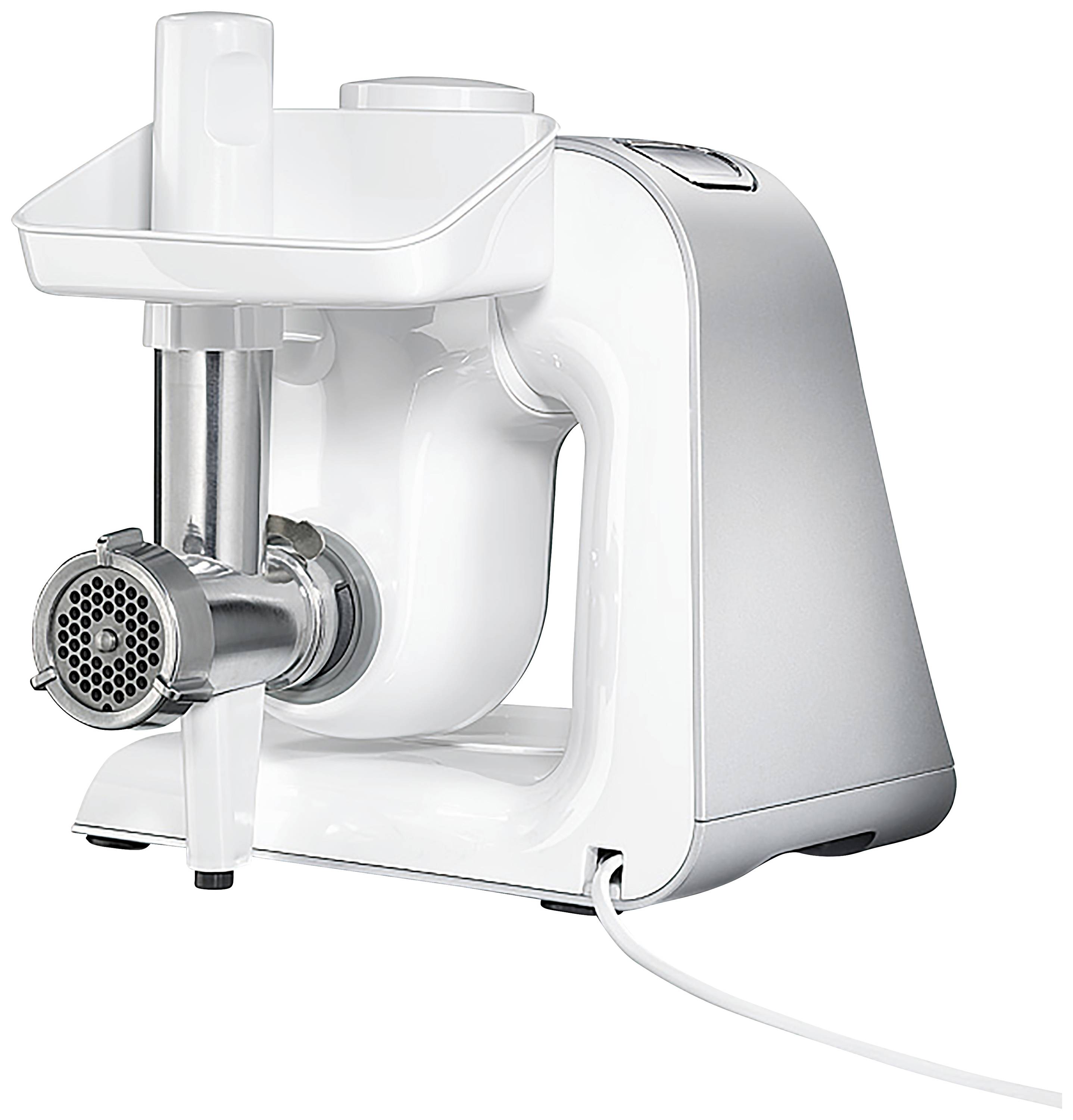 М'ясорубка Bosch Haushalt MUZ5FW1, метал, біла