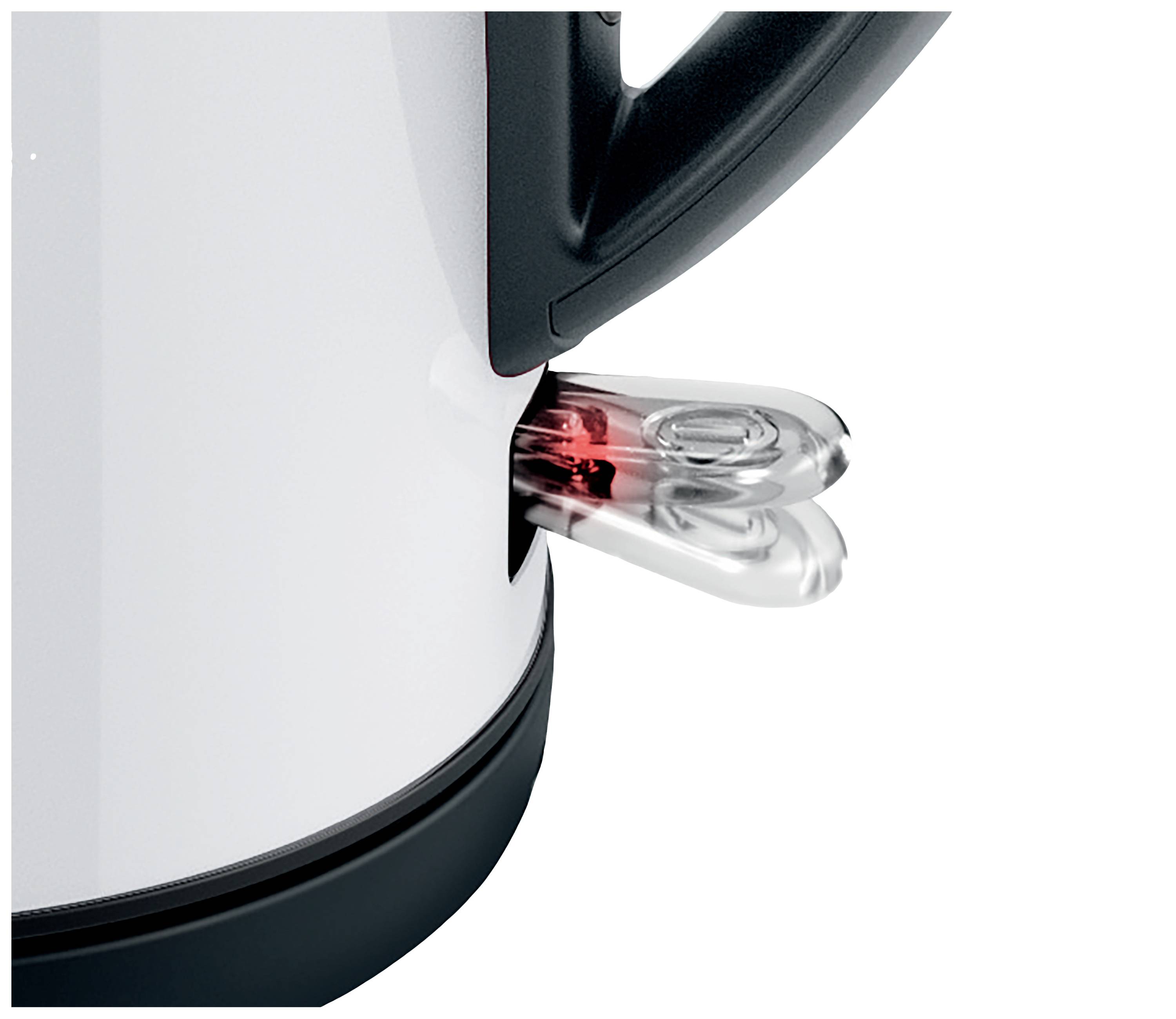 Чайник Bosch Haushalt TWK3P421 білий, чорний Ємність: 1,7 л