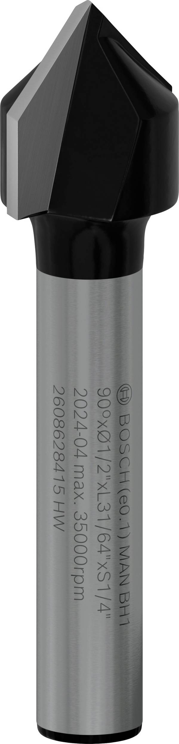 Frez do nakrętek Bosch Accessories 2608628415 2608628415, 12.7 mm x 45 mm , 1 szt.