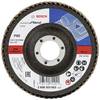 Bosch Accessories 2608603653 X431 Tarcza lamelkowa Średnica 115 mm Średnica otworu 22.33 mm Wielkość ziarna 60 stal 1 szt.