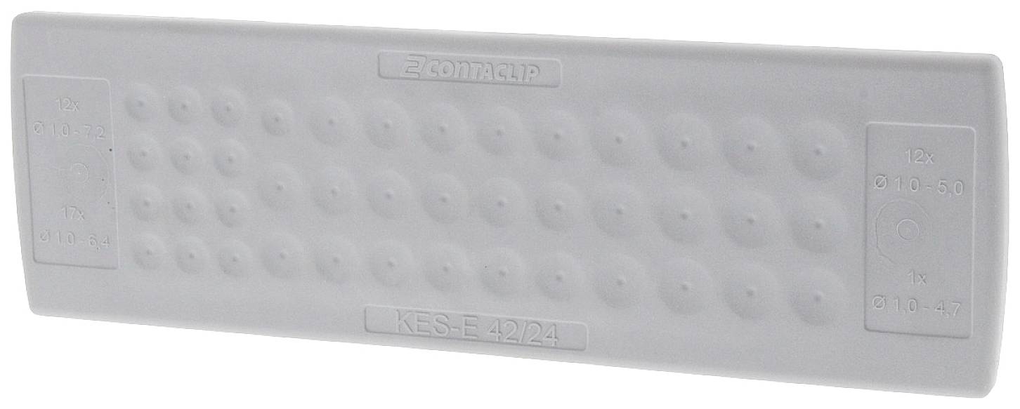 Prostokątna, szara forma do pieczenia z wypustkami przypominającymi małe wypukłości, oznaczona napisami 'iKoncap' i 'KESE 4024', używana do pieczenia.