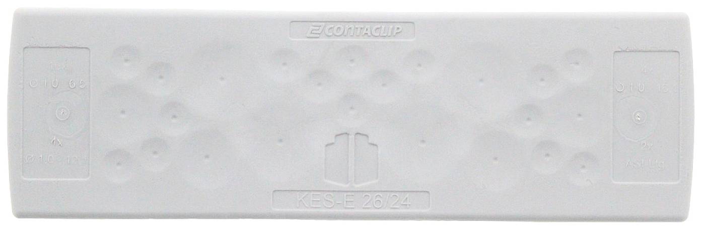 Szary plastikowy przedmiot z teksturowanym wzorem, na którym widnieje napis 'CONTROLP' oraz 'KEBS 20 24'.