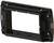 Czarny prostokątny plastikowy ramka, prawdopodobnie przeznaczona do montażu w urządzeniu elektrycznym lub obudowie, bez dodatkowych elementów.