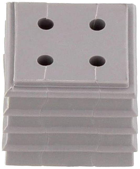 CONTA-CLIP KDS-DE 4X2-3 GR термопластичний еластомер сірого кольору 10 шт.