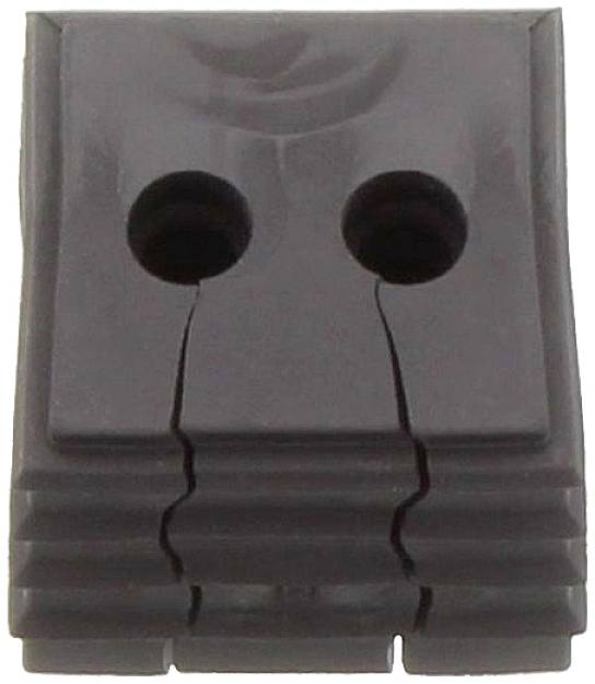 CONTA-CLIP KDS-DE 2X4-5 BK термоеластомер чорний 10 шт.