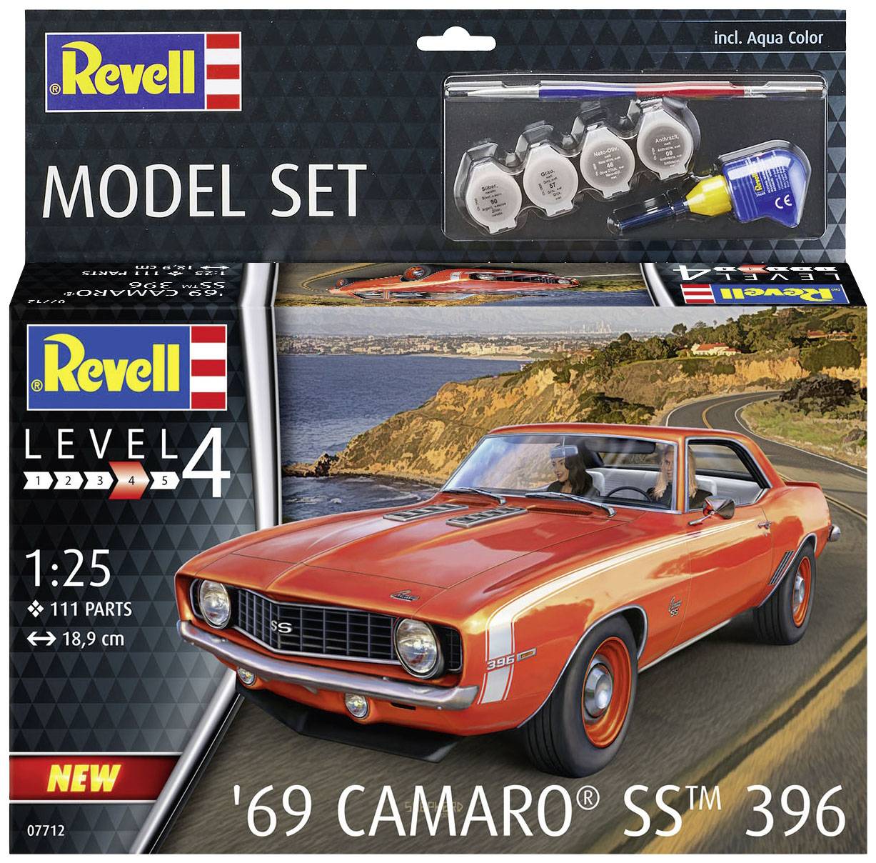 Набір моделей Revell '69 Camaro® SS™ 396 67712 1:25