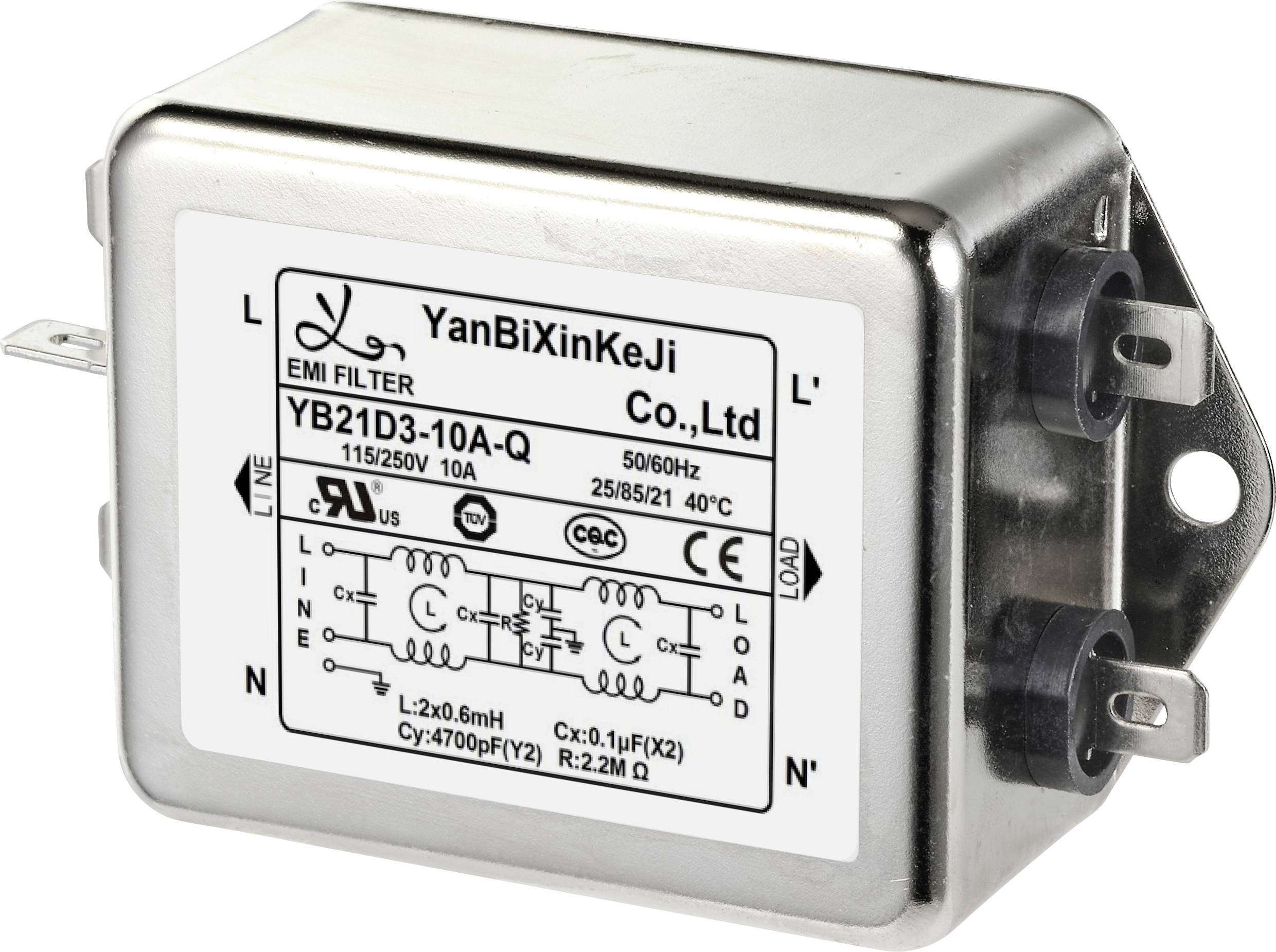 Фильтр подавления помех TRU COMPONENTS TC-10471948 1,2 мГн 10 А 1 шт.
