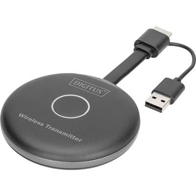 Bezprzewodowy nadajnik HDMI z portem USB; idealny do bezprzewodowego przesyłania obrazu i dźwięku na kompatybilne urządzenie.